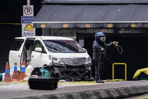Nổ lựu đạn gây thương vong ở Kuala Lumpur